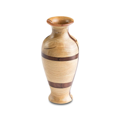 Crossover Riciclo, Vaso per fiori, Legno di quercia