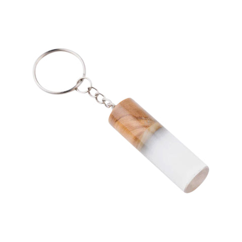Portachiavi Duo Cylinder, Legno d'ulivo