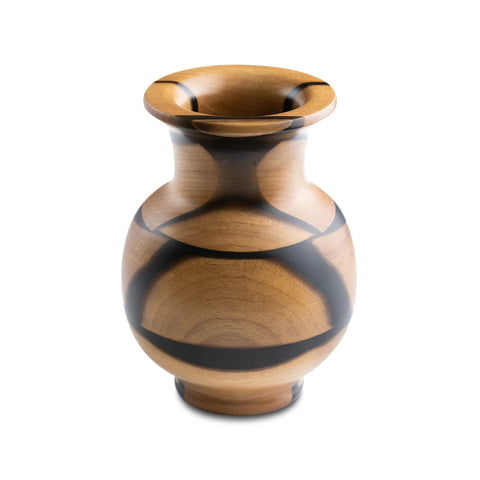 Funky Riciclo, Vaso per fiori, Legno di noce