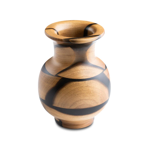 Funky Riciclo, Vaso per fiori, Legno di noce