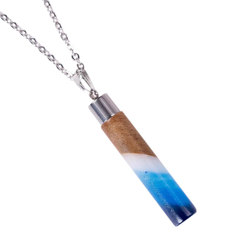 Collana Mare Cylinder, Legno di Noce
