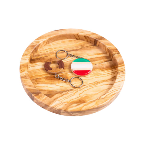 Vassoio portaoggetti Olivus, legno d'ulivo