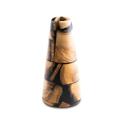 Vaso per fiori Noice Riciclo, legno d'ulivo