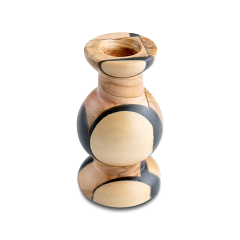Portacandele Riciclo, Legno d'Ulivo