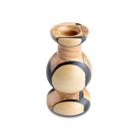 Portacandele Riciclo, Legno d'Ulivo