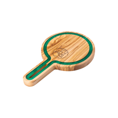 Tagliere rotondo Talen, legno d'ulivo