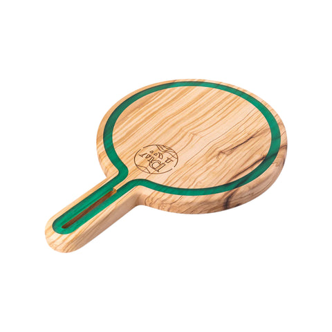 Tagliere rotondo Talen, legno d'ulivo