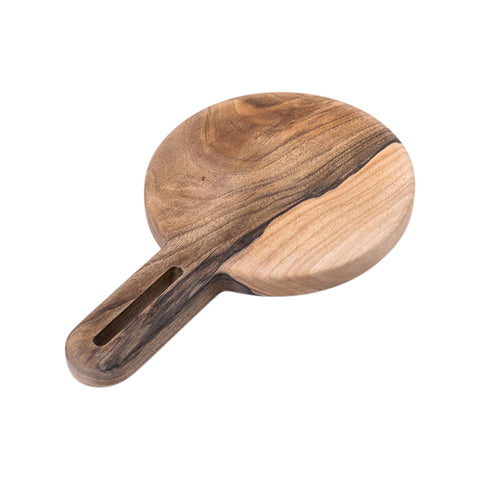 Tagliere rotondo Talen, legno di noce