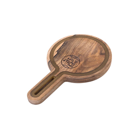 Tagliere rotondo Talen, legno di noce