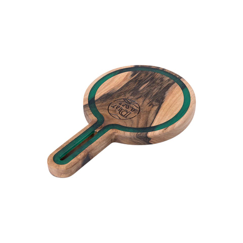 Tagliere rotondo Talen, legno di noce