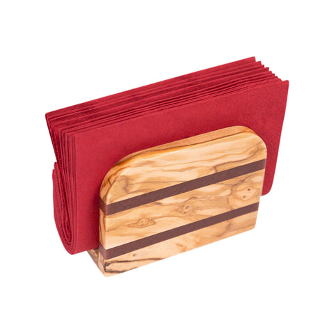 Porta tovaglioli di carta Venus, legno di ulivo