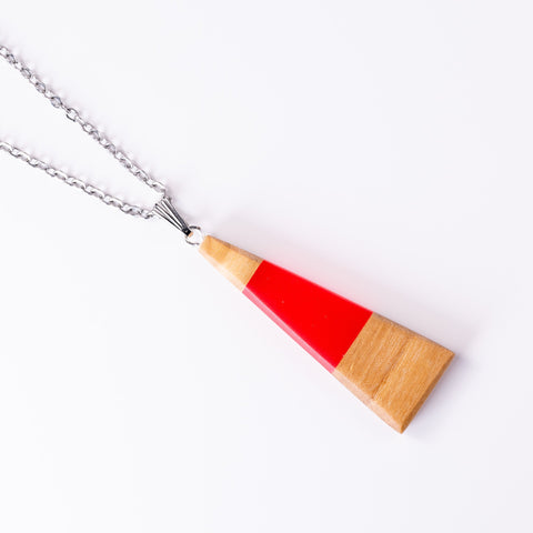 Chiara triangle necklace-ReinWood