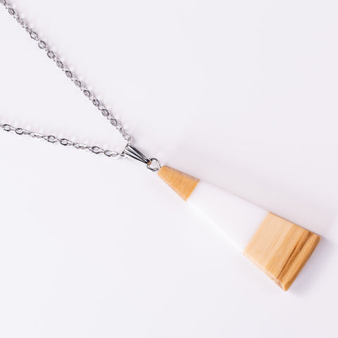 Chiara triangle necklace-ReinWood