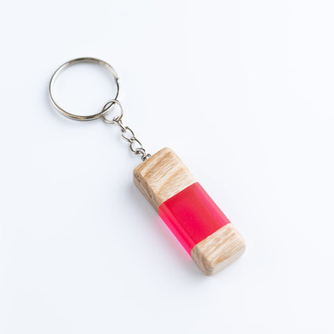 Duo rectangle key ring-ReinWood