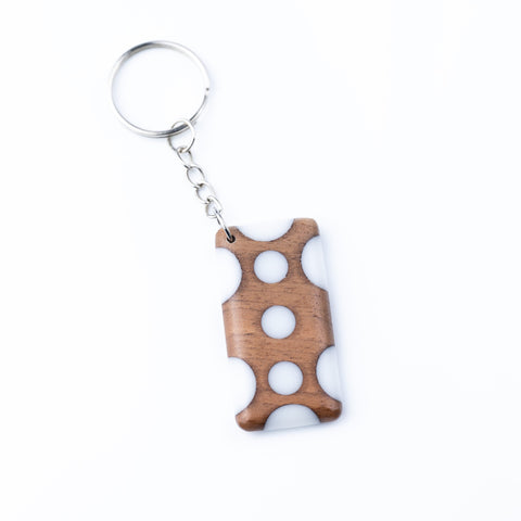 Gruviera Keychain Rectangular 5x2.5x0.7cm-ReinWood