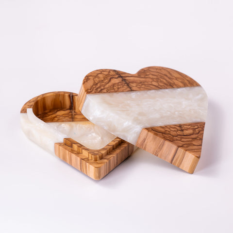 Heart jewelery box-ReinWood