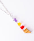 Irregular triangle Iris necklace-ReinWood