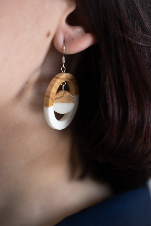 Rica Concentric Earrings-ReinWood