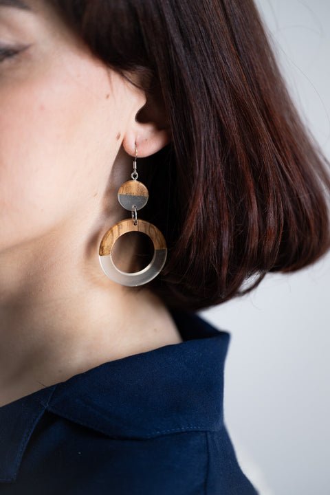 Rica Stacked Earrings-ReinWood