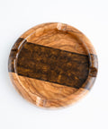 Round ashtray-ReinWood