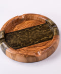 Round ashtray-ReinWood