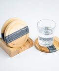 Round saucers set of 4 pieces-ReinWood