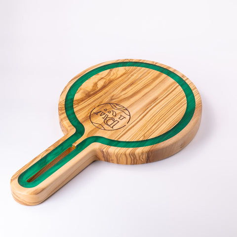 Talen Round Cutting Board - Olive Wood-ReinWood